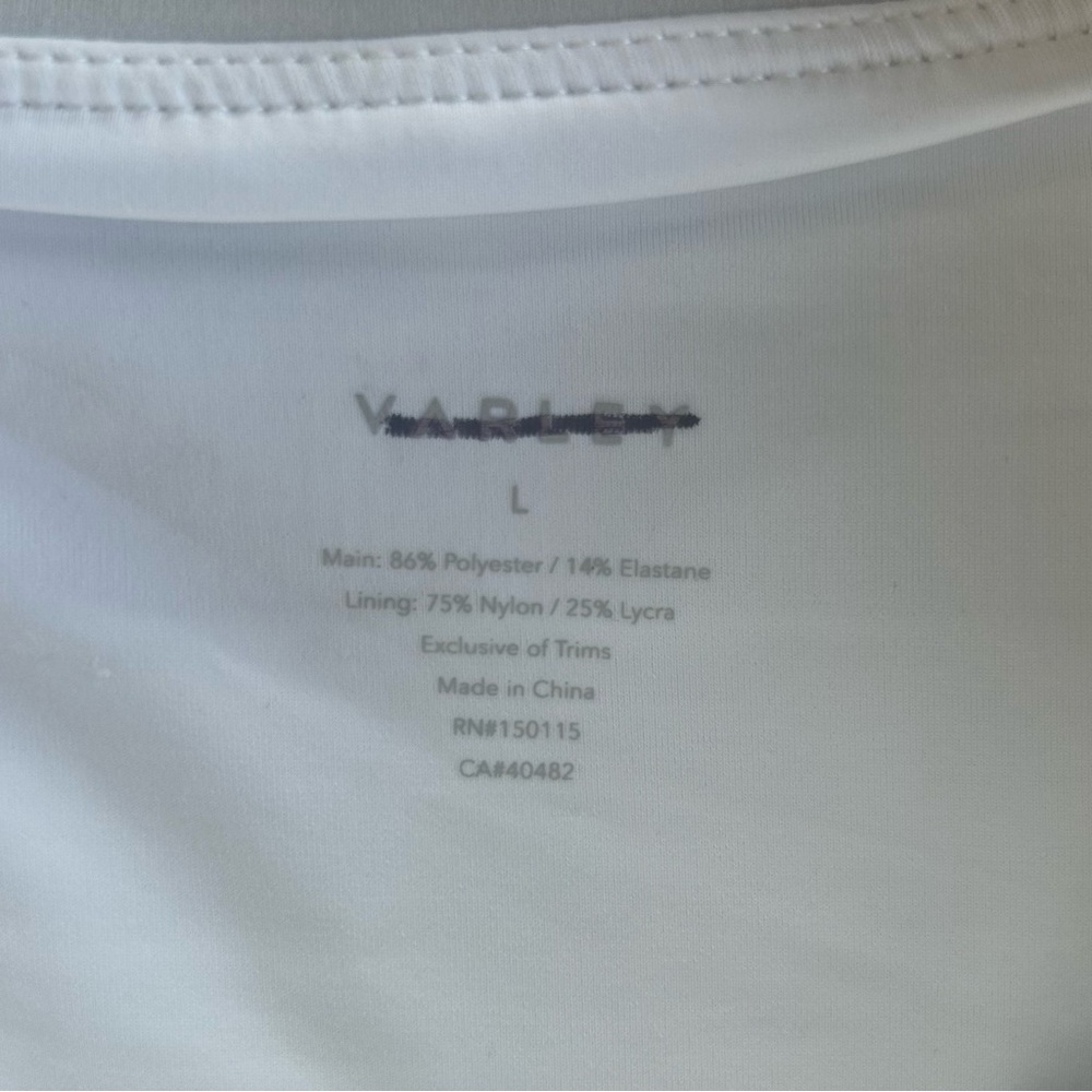 Varley White Mini Dress - Picture 8 of 10